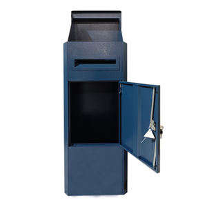 Boîte aux lettres autoportante en métal, boîte aux lettres extérieure pour colis, boîte aux lettres de bureau, boîte aux lettres imperméable pour <span class=keywords><strong>la</strong></span> livraison de courrier et de colis - Product Image 1