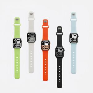 <span class=keywords><strong>Correa</strong></span> de Reloj de Fluororubber Luminosa y Versátil con Hebilla Magnética, Uso Diario sin Esfuerzo, Deportiva, Transpirable y a la Moda - Product Image 1