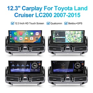 Navihua for Toyota Land Cruiser LC200 2008-2015 Car Upgrade 12.3'' Android Car Radio Multimedia Carplay <b>Stereo</b> Auto Head Unit - Product Image 4