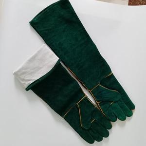 Sarung Tangan Mekanis Hewan Kulit Diperkuat Tahan Gigit untuk Sarung Tangan Las 60Cm Pelindung Gigitan Anjing - Product Image 3