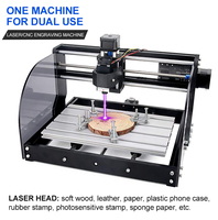 Hobby CNC 3018 PRO Max, Mini Router CNC de Escritorio, Máquina para Trabajar Madera, PCB, PVC - Grabado y Tallado CNC