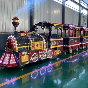 Venta Directa de Fábrica, Tren Eléctrico sin Rieles para Niños, Atracción para Centros Comerciales, Parques de Atracciones y Turismo - Product Image 3
