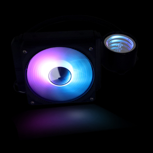 ชุดระบายความร้อนซีพียู RGB ขนาด 120 มม. พร้อมพัดลมระบายความร้อนด้วยน้ำและแผงระบายความร้อนอะลูมิเนียมเรืองแสง สำหรับเคสคอมพิวเตอร์และโปรเซสเซอร์ ชุดระบายความร้อนซีพียูขนาด 120 มม. - Product Image 6