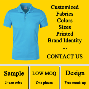 Yudi Khô Phù Hợp Với 100% Cotton T Áo Sơ Mi Tùy Chỉnh <span class=keywords><strong>Golf</strong></span> Polo Áo Sơ Mi Thăng Hoa Trống Polo Áo Thun T-Shirt Cotton Người Đàn Ông Của Polo Áo Sơ Mi OEM - Product Image 5