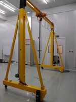 Grue portique électrique de 5 tonnes pour équipement de levage portuaire et de terminal, idéale pour les ateliers électromécaniques soumis à des contraintes d'espace