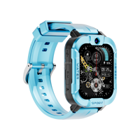 Jam Tangan GPS 4G untuk Anak dengan Kompas, Tahan Air IP67, Alarm Magnetik, Panggilan Video SOS, Layar LCD, Kompatibel dengan Kartu SIM
