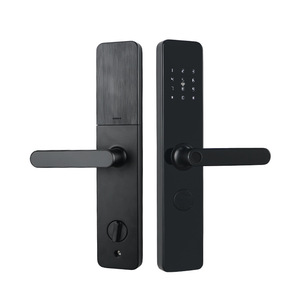 Serrure intelligente Tuya Wifi ou application TTlock, serrure de porte numérique à empreintes digitales et mot de passe, serrure électronique sans clé, sécurité renforcée - Product Image 1