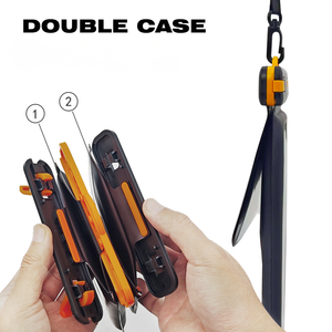 Custodia Impermeabile Universale 7.5 Pollici in PVC+Schiuma a Doppio Spazio, Galleggiante IPX8 per Nuoto e Spiaggia, Compatibile con iPhone e <span class=keywords><strong>Samsung</strong></span> - Product Image 3