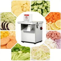 Groenten snijmachine motor 220V laag geluidsniveau aardappel fruit verwerking commerciële catering restaurant Henan oorsprong voedselverwerking