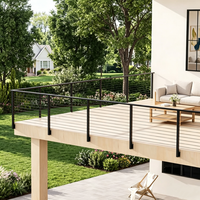 OEM Modernes Seitlich Montiertes Edelstahl-Kabelgeländer-System für Villa/Park Außenbalkon Treppengeländer Zaun