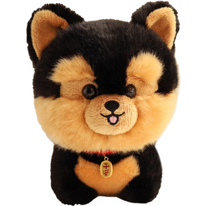 Muñeco de Perro Simulado Personalizado y al por Mayor, Lindos Peluches de Perro <span class=keywords><strong>Husky</strong></span>, <span class=keywords><strong>Akita</strong></span>, Corgi, Regalos de Animales de Peluche para Niños y Amantes de los Perros - Product Image 1