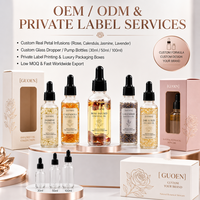 Huile de fleurs de lavande séchées, produit pur et naturel pour les soins de la peau et du corps, étiquette privée pour l'emballage