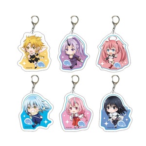 48 Nouveau Design Anime Réincarné Comme un Porte-clés Acrylique Transparent <span class=keywords><strong>Slime</strong></span> - Product Image 5