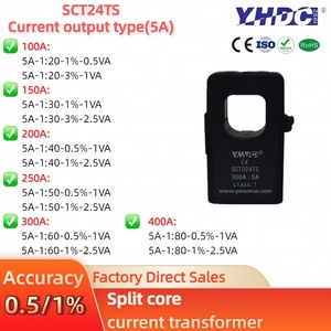 Sct024ts công nghiệp chia lõi hiện tại biến áp Lớp 1 CE/GB20840-2014 chứng nhận 50-400a cho giám sát điện - Product Image 3