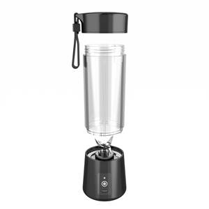 Licuadora Eléctrica Portátil de 400 ml, Multifuncional, Recargable por USB, para Uso en Hoteles, Autos y Autocaravanas, Recipiente Libre de BPA - Product Image 3