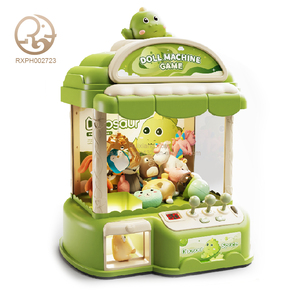 Nuovo Set di Giocattoli per Bambini 2026: Macchina Acchiappa Dinosauri in Plastica con <span class=keywords><strong>Gioco</strong></span> da Tavolo e Macchina a Moneta per Uova Sorpresa - Regalo - Product Image 1