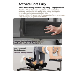 Macchina Multifunzionale per Arrampicata Domestica, <span class=keywords><strong>Stepper</strong></span> per Interni, Attrezzatura Pieghevole per Allenamento Fitness e Simulazione <span class=keywords><strong>di</strong></span> Arrampicata in Montagna - Product Image 4