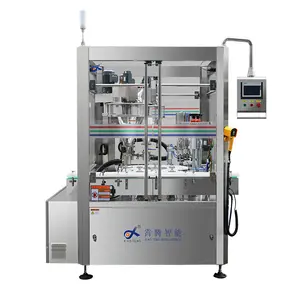 Máquina automática de llenado de barrena de polvo usado, máquina de llenado de polvo de múltiples cabezales Foshan