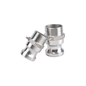 High Pressure SS316 C Type Quick <strong>Coupler</strong> 1/4 / 3/8 / 1/2 NPT Pneumatic Connector For Compressor Use - Product Image 1