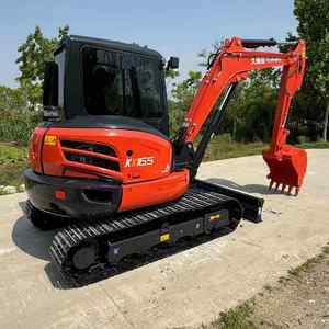 Excavatrices hydrauliques Kubota Kx165, mini-excavatrice de 6 tonnes KX165 avec pince, en stock, à vendre - Product Image 5