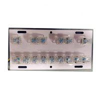 Haute qualité grand Type Mario grue Machine jeu coloré LED bouton mécanique interrupteur clavier 14/15 touches pour Arcades