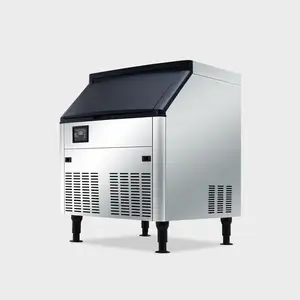 100kg sıcak satış yüksek kaliteli popüler akıllı tasarım kuzey amerika ticari buz makineleri buz küpü makinesi üretimi