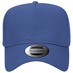 Casquette de baseball pour jeunes TCAP personnalisée à 5 panneaux en coton bleu uni pour la pêche en plein air - Product Image 1