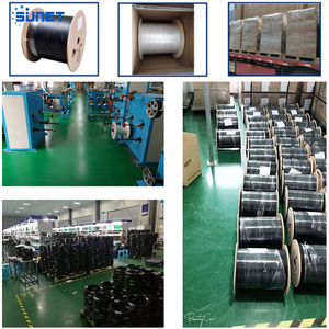 <span class=keywords><strong>Cable</strong></span> de <span class=keywords><strong>Fibra</strong></span> <span class=keywords><strong>Óptica</strong></span> Sunet GJYXCH GJXH para Interiores y Exteriores, 1, 2 y 4 Hilos, 3 Cables de Acero, FRP 2*5mm, <span class=keywords><strong>Cable</strong></span> de <span class=keywords><strong>Fibra</strong></span> <span class=keywords><strong>Óptica</strong></span> FTTH, Precio de Fábrica - Product Image 4