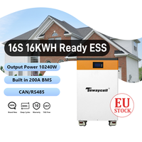 Zgrywus-Pologne Stock 200A BMS 16S 51.2V 300Ah 16Kwh prêt ESS + extincteur + RS232 + équilibreur actif 5A + livraison 7 ~ 15 jours
