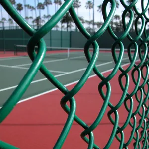 High Quality Factory Direct Sales Best Price PVC Coated Galvanized Chain Link Fence Wire Mesh