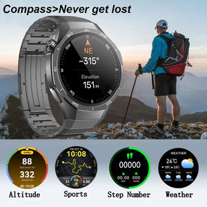 2025新しいSK40スマートウォッチメンズ女性HDスクリーン防水IP68健康モニタリング3ストラップギフトボックスAndroid IOS - Product Image 4