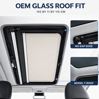 Pare-soleil pour toit en verre Tesla Model 3, rétractable électriquement, moteur silencieux, anti-éblouissement, protection contre la lumière ambiante, pièces et accessoires pour véhicules électriques