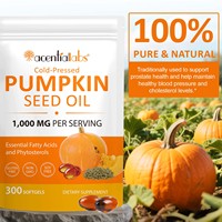 Acentiallabs favorise la santé capillaire : Huile de graines de citrouille 1000MG en gélules molles, pure et naturelle, soutient la santé immunitaire. Gélules molles d'huile de graines de citrouille.