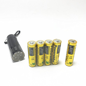 Powershiiba 1.5V 더블 알카라인 배터리 <span class=keywords><strong>Lr6</strong></span> AA Am3 알루미늄 호일 재킷 - Product Image 4