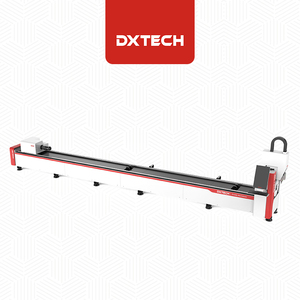 เครื่องตัดเลเซอร์ไฟเบอร์ CNC กำลัง 1500W 2000W 3000W สำหรับตัดท่อโลหะขนาด 6 ม. 12 ม. ยี่ห้อ Raycus IPG MAX สำหรับท่อกลมและท่อเหลี่ยม - Product Image 3