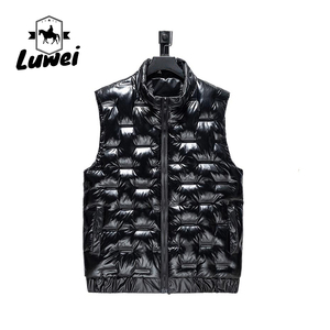 Gilet matelassé à fermeture éclair pour hommes, respirant, imperméable, chaud, d'hiver, décontracté, polyester, coton, manches utilitaires, essentiel du photographe - Product Image 4