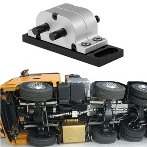Support de boîtier de transfert de boîte de vitesses en métal de rapport de vitesse <span class=keywords><strong>1</strong></span>:<span class=keywords><strong>1</strong></span> pour <span class=keywords><strong>camion</strong></span> <span class=keywords><strong>1</strong></span>:<span class=keywords><strong>14</strong></span> <span class=keywords><strong>Tamiya</strong></span> et <span class=keywords><strong>1</strong></span>:10 RC Crawler Axial SCX10 D90 - Product Image 6