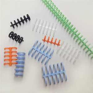 Anello legante a pettine in plastica A4 diametro 16mm con 30 fori per il prodotto di archiviazione rimovibile - Product Image 3