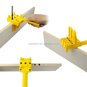 Self-centering ABS Plastic Pocket Hole Jig Quick Doweling Jig For Woodworking Drill Guide Wood Dowel Carpentry Tools