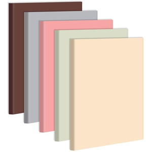 Carnet en cuir PU extra épais A4/A5/B5, reliure cousue, pages intérieures lignées, pour le bureau et les études - Product Image 1