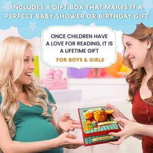 Livre en tissu personnalisé pour bébé Jouet sensoriel Lavable Livres en tissu doux froissé pour bébés de 1 à 12 mois Cadeaux éducatifs précoces - Product Image 4