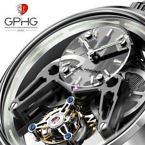 Cavaliere ideale 6806 odm design alla moda scheletro impermeabile Tourbillon di alta qualità di lusso marca orologio meccanico per uomo - Product Image 3