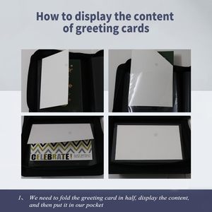 Álbum Organizador de Tarjetas de Felicitación con Fundas Transparentes para Tarjetas de Agradecimiento - Product Image 3