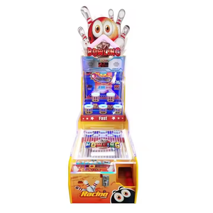 Cuối cùng điện mini <span class=keywords><strong>Bowling</strong></span> Arcade Redemption xổ số máy đồng tiền hoạt động nhựa Pusher cho các trung tâm trò chơi - Product Image 4