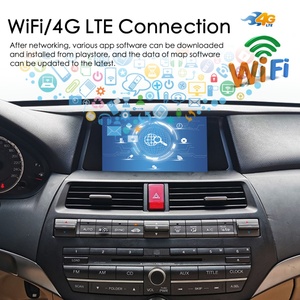 Radio para Auto con Android 13 y Voz AI, 128GB, Navegación GPS para Honda Accord 8 Crosstour 2008-2012, Reproductor Multimedia Estéreo con Video y CarPlay - Product Image 5