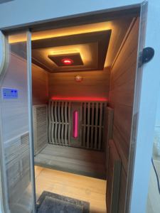 <span class=keywords><strong>Sauna</strong></span> infrarouge à spectre complet pour une personne, design moderne, idéal pour l'intérieur - Product Image 4