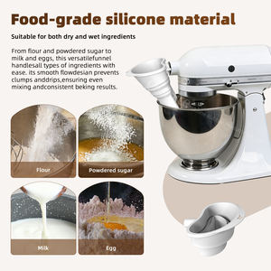 Entonnoir à farine pour batteur KitchenAid KSM150 et 7Q, service OEM, entonnoir à farine Cookie Countess, entonnoir à farine Countess pour batteur KitchenAid - Product Image 3