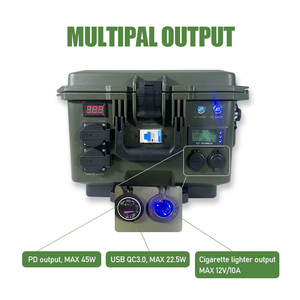 Đầy đủ 3840wh pin dự phòng 3000W năng lượng mặt trời Máy phát điện AC 220V 5000W Trạm điện cầm tay với bánh xe cho trường hợp khẩn cấp cung cấp điện - Product Image 2