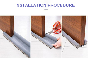 Guarnizione Inferiore per Porte in EVA/EPE, Insonorizzante, Antivento e Antipolvere per Porte in <span class=keywords><strong>Legno</strong></span> da Camera da Letto - Product Image 2