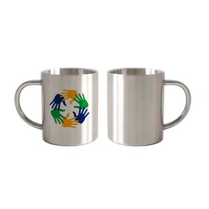 Tasse <span class=keywords><strong>à</strong></span> café en acier inoxydable vierge pour sublimation avec emballage - Product Image 1